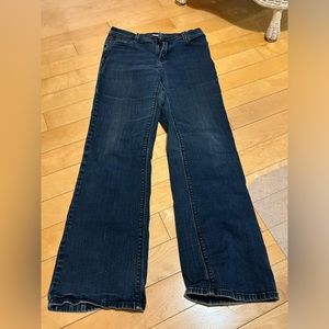 Levis Wide Leg Blue Jeans